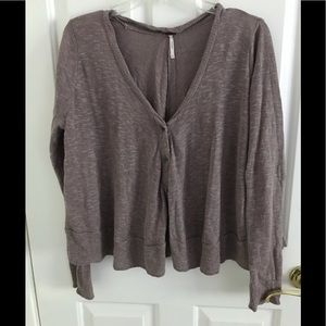 Free people oversized cardigan xs